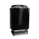 Электрическая печь для сауны Sentiotec 100 series, черная, 9 кВт со встроенным управлением